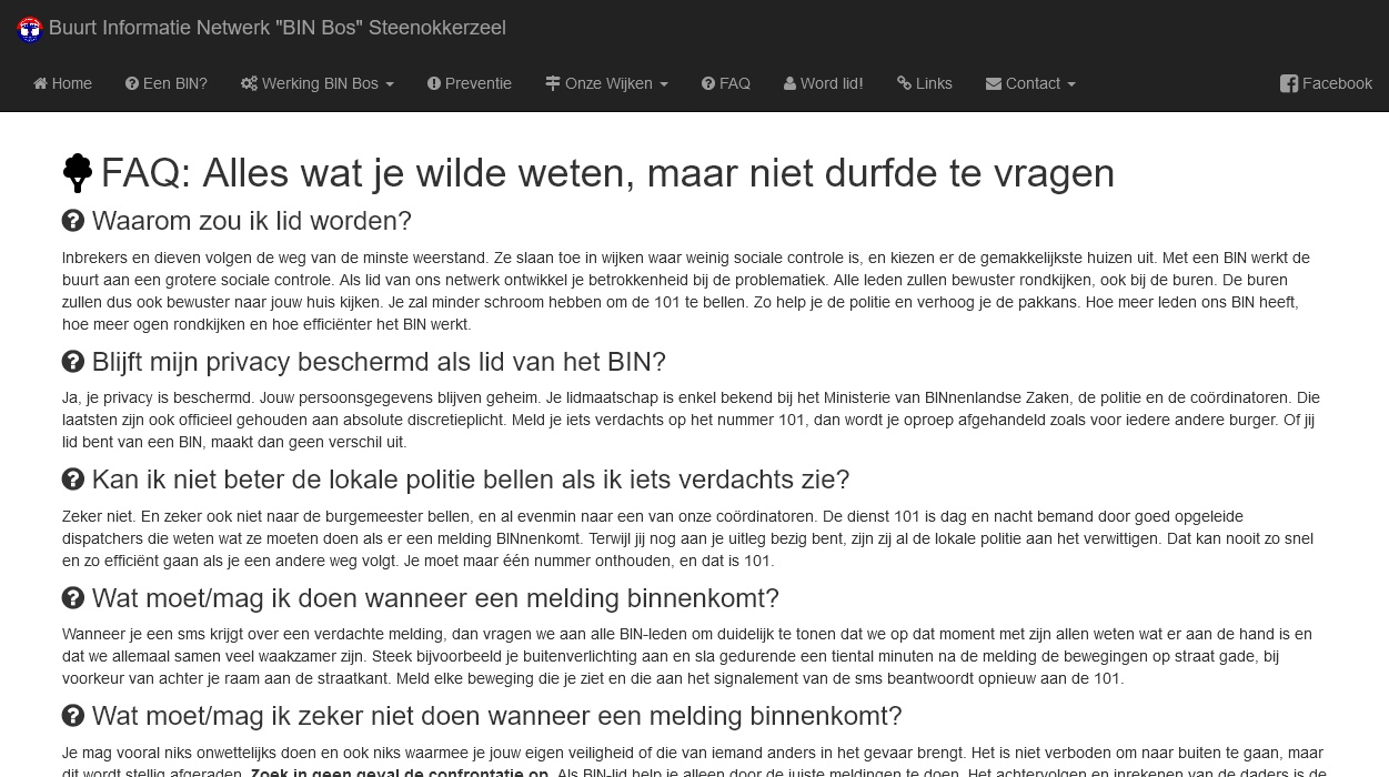BIN Bos Steenokkerzeel